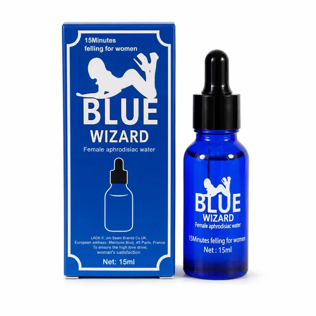 Blue Wizard капки за жени 15 ml – течен производ во шишенце со пипета | Vitalis Natura