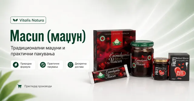 Macun category – traditional Turkish madzun for vitality | Vitalis Natura